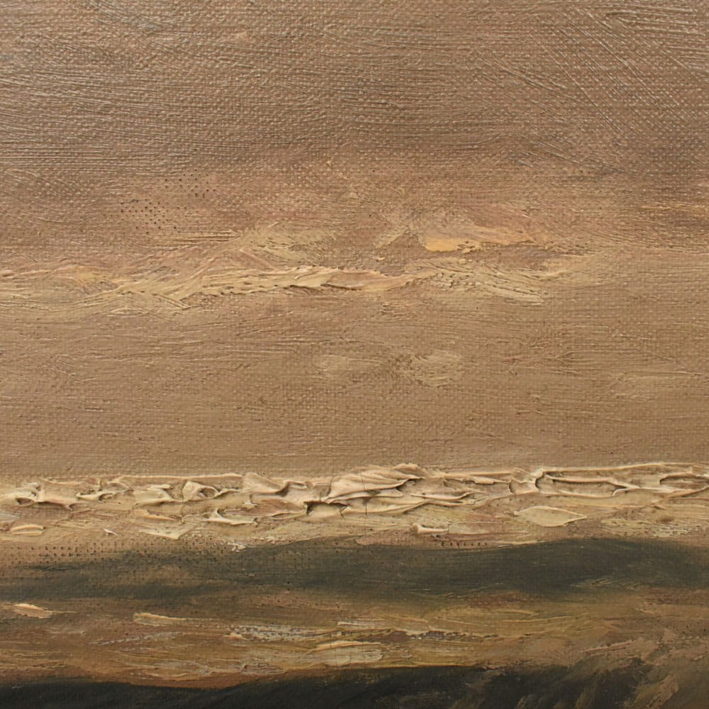 QM786 6a antique painting marine art seascape oil paintig XIX